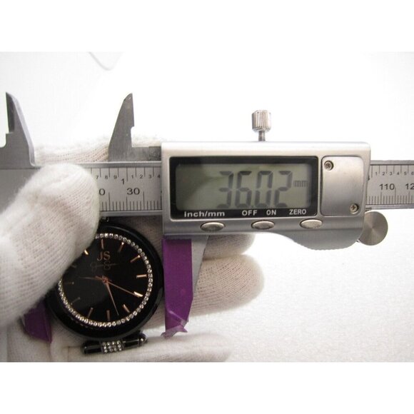 Women Jessica Simpson Quartz WR Analog 36mm Dial Round Watch (G981)"New Battery" - Picture 2 of 9